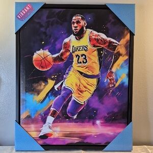Lebron James Basketball 🏀 Wall Art
